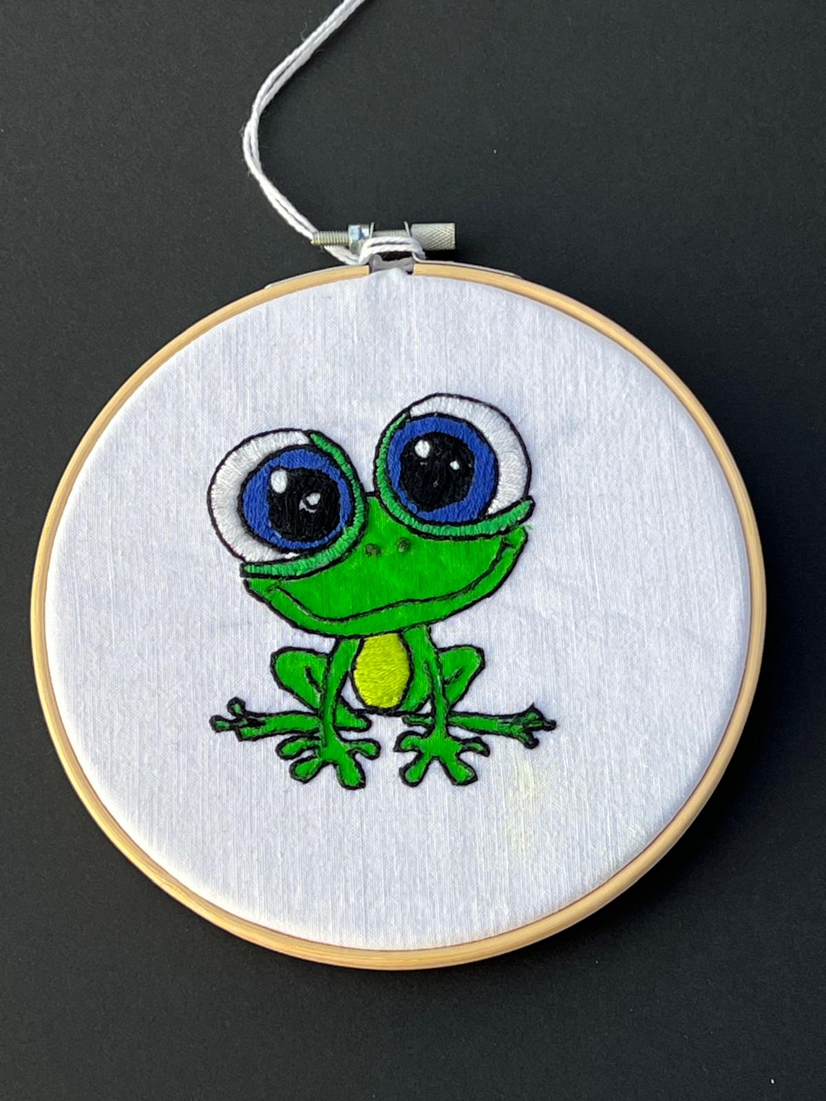 Grüner Frosch